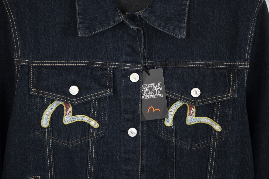 YAO T11 Cowboy Jacket with Japanese Legend Embroidery and Double Dog Pattern - 图片 5