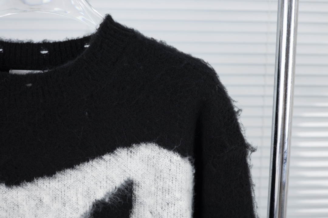 YAO C67 Saint Laurent Playboy Bucket: Sweet Rabbit Design, High Price, Black, S-XL - 图片 5