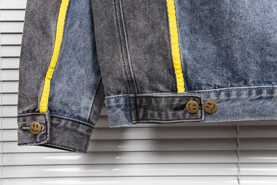 DERW HOUSE 24SS Cowboy Coat: Water-Washed Design with Intricate Details - 图片 7