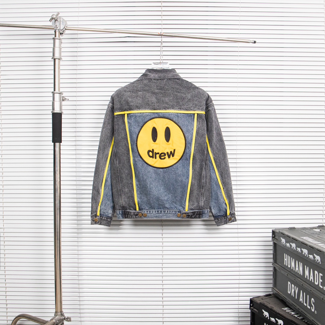 DERW HOUSE 24SS Cowboy Coat: Water-Washed Design with Intricate Details - 图片 2