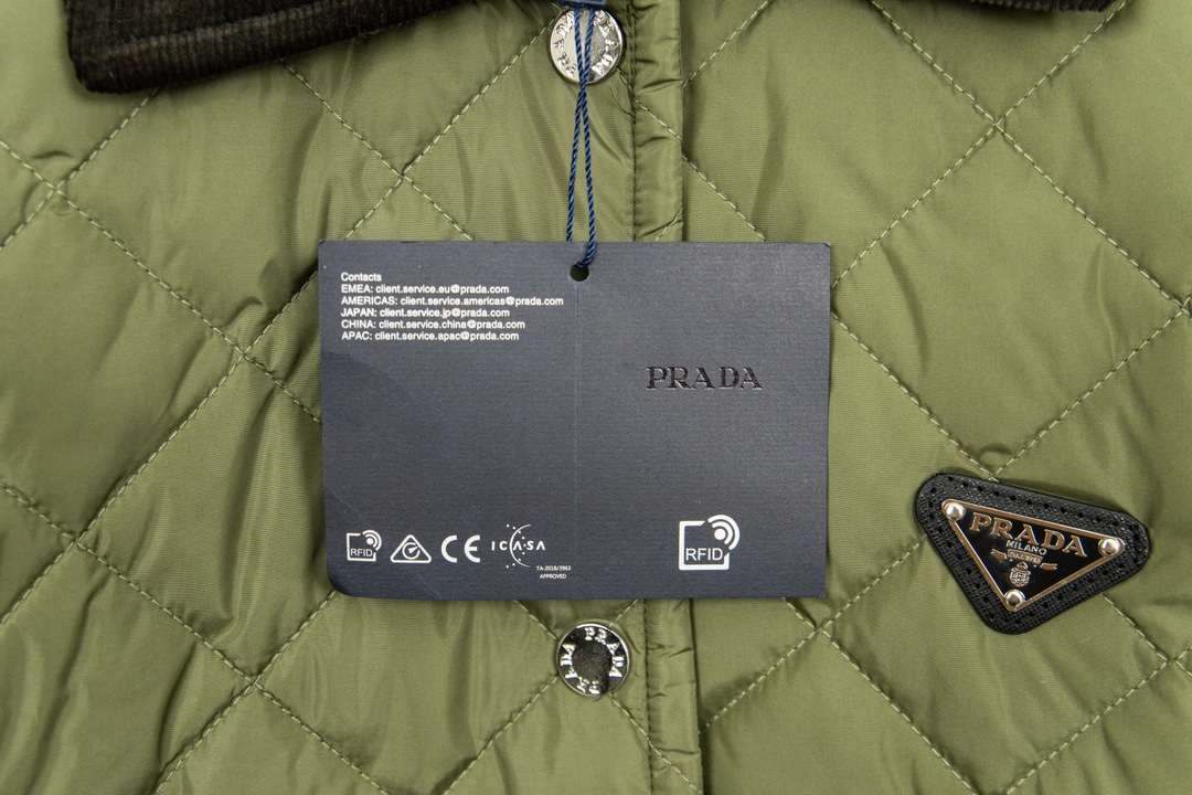 Prada Retro Cotton Jacket: Stylish, Warm, and Unique Design for Fashion Enthusiasts - 图片 3