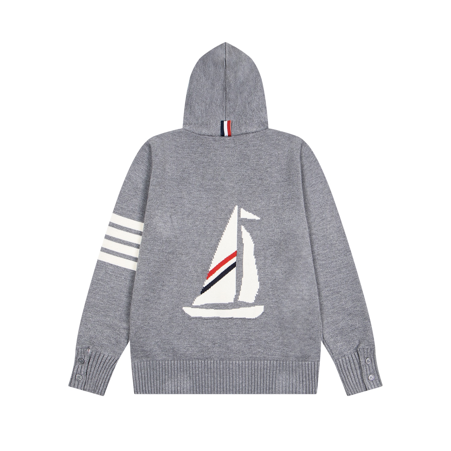 Fashion Review: Thom Browne’s Soft Knit Jacket Collection in Cyan and Gray - 图片 3