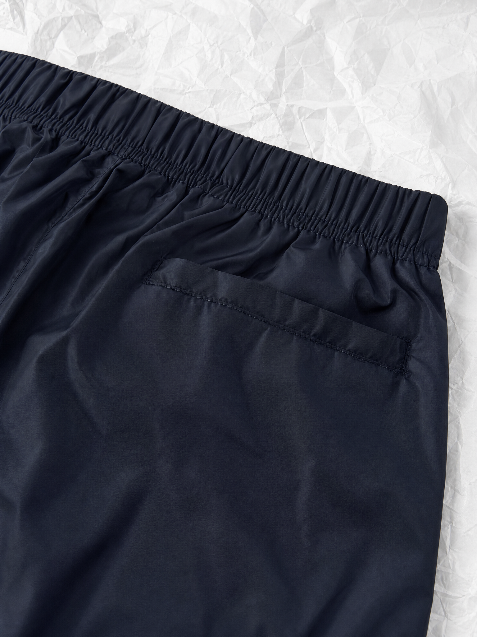 Prada PRA Re-Nylon 钢标沙滩短裤