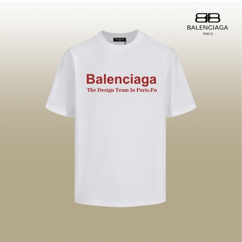 Balenciaga Logo Graphic Print Crew Neck Short Sleeve T-Shirt Unisex 1 Balenciaga Logo Graphic Print Crew Neck Short Sleeve T-Shirt Unisex