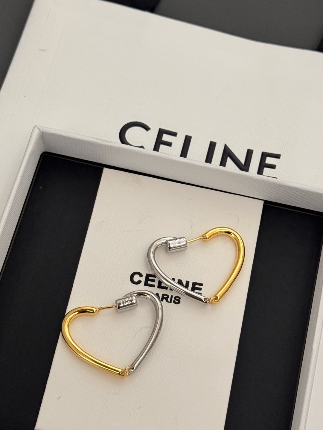 Серьги латунь