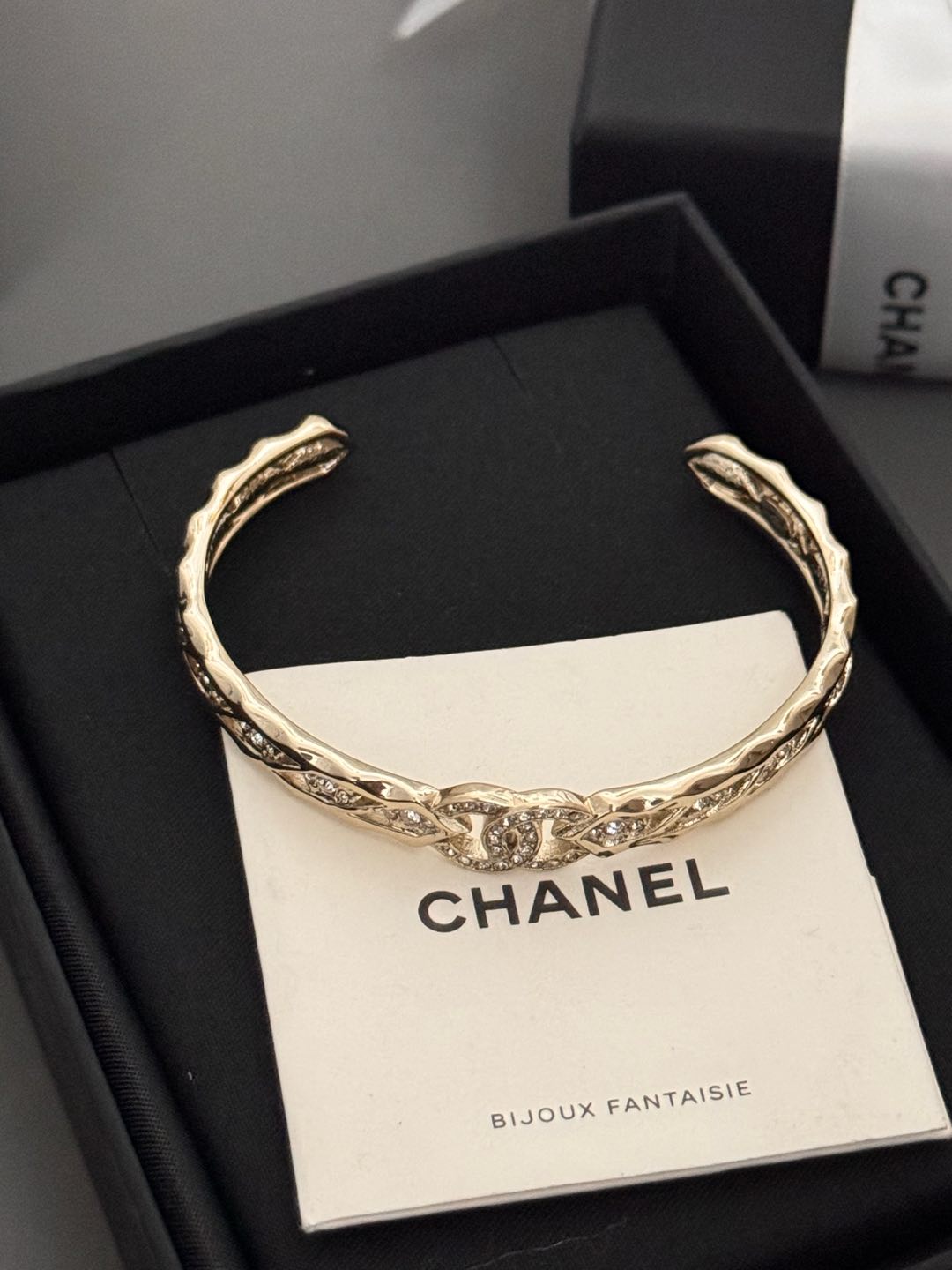 Diamond Double C Opening Bracelet is coming 💥 Explosive Bracelet 🤩🤩 The fi - Jewelry 9