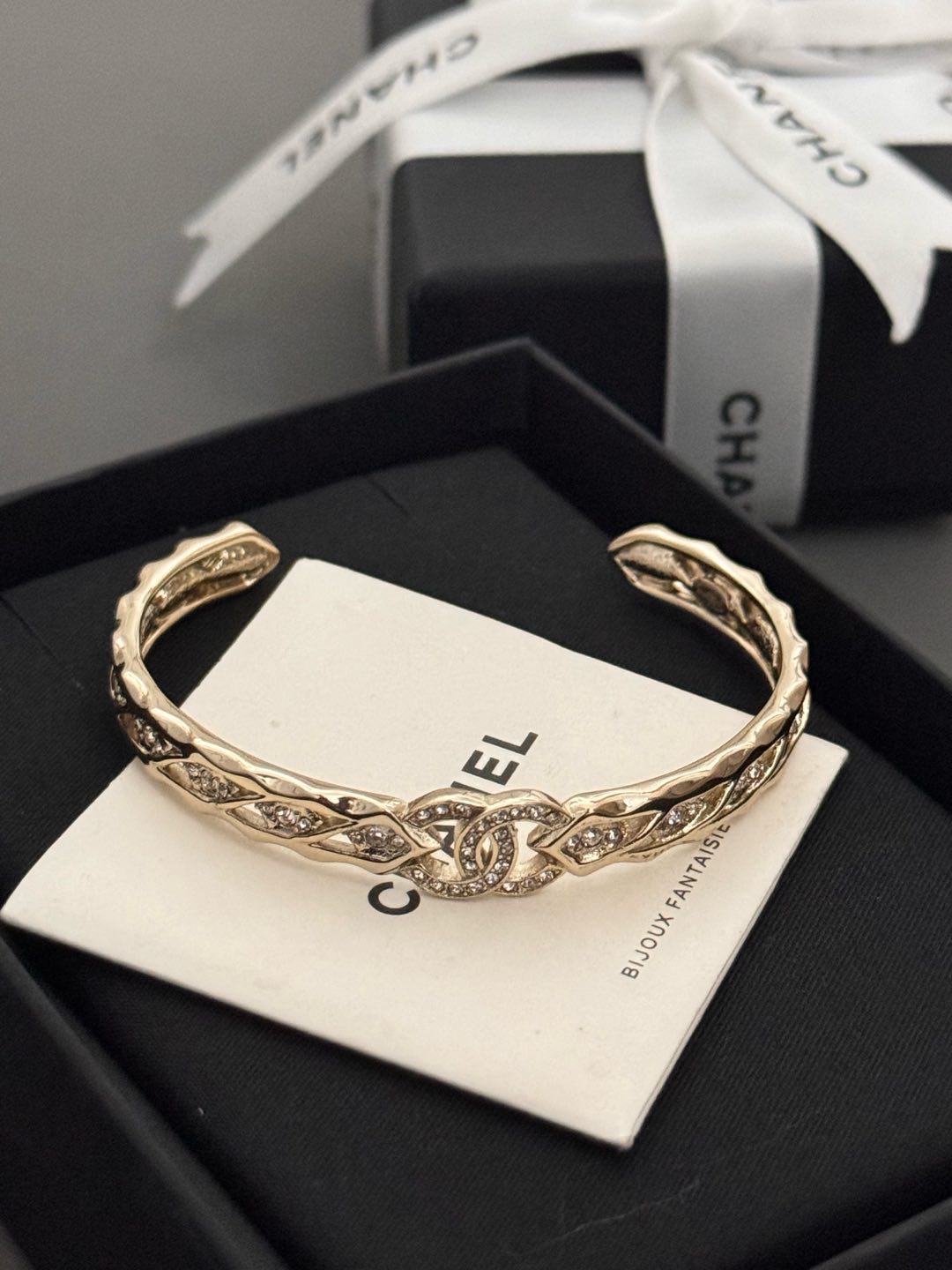 Diamond Double C Opening Bracelet is coming 💥 Explosive Bracelet 🤩🤩 The fi - Jewelry 8
