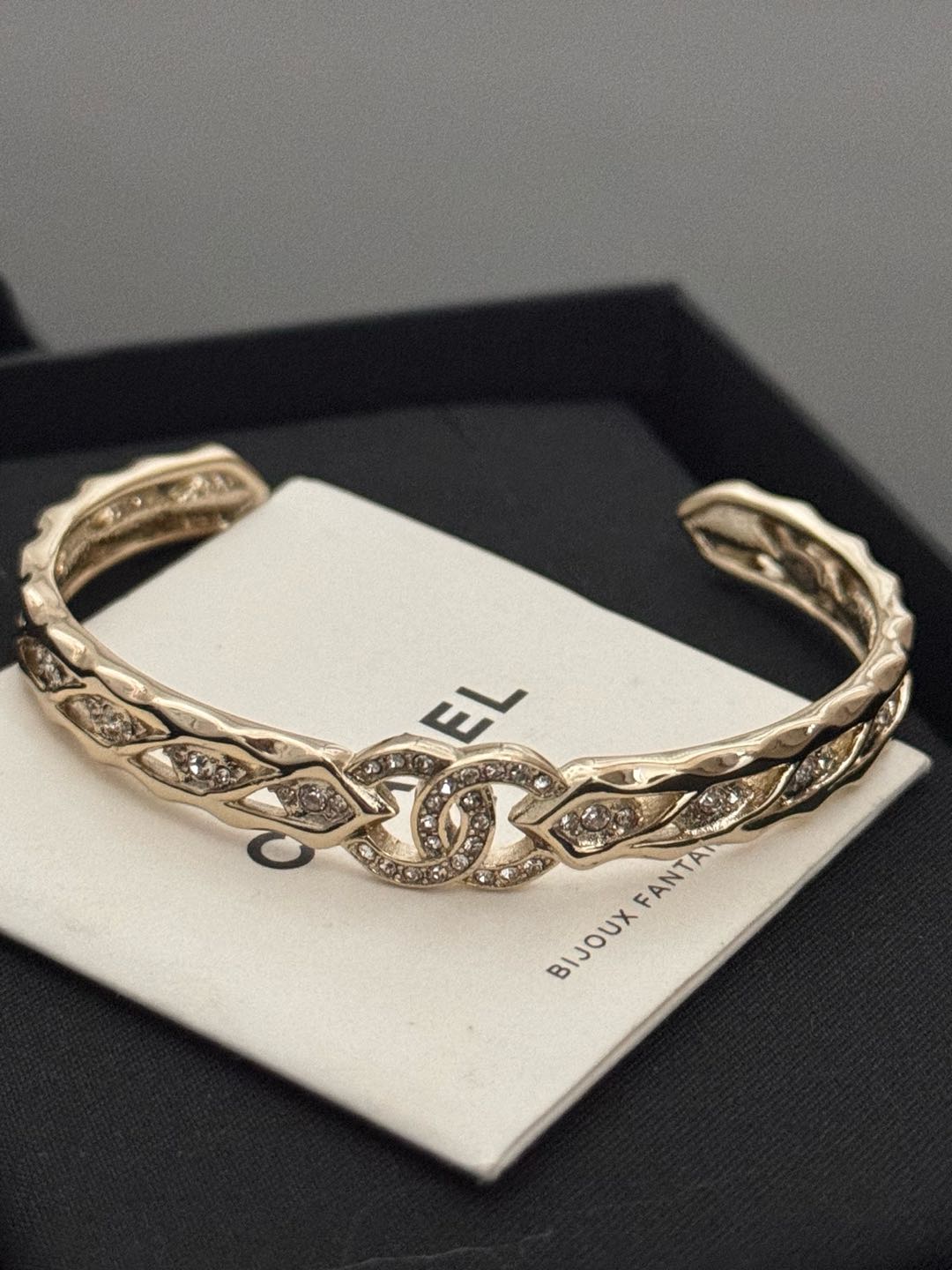 Diamond Double C Opening Bracelet is coming 💥 Explosive Bracelet 🤩🤩 The fi - Jewelry 7