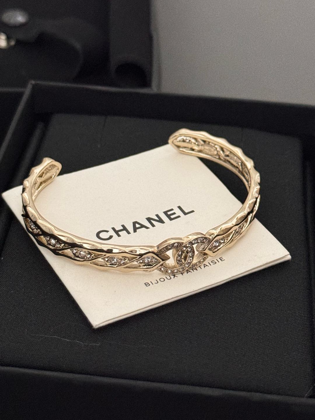 Diamond Double C Opening Bracelet is coming 💥 Explosive Bracelet 🤩🤩 The fi - Jewelry 6