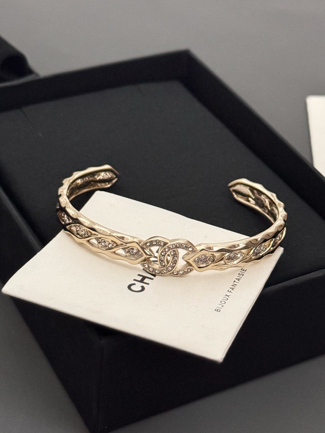 Diamond Double C Opening Bracelet is coming 💥 Explosive Bracelet 🤩🤩 The fi - Jewelry 2