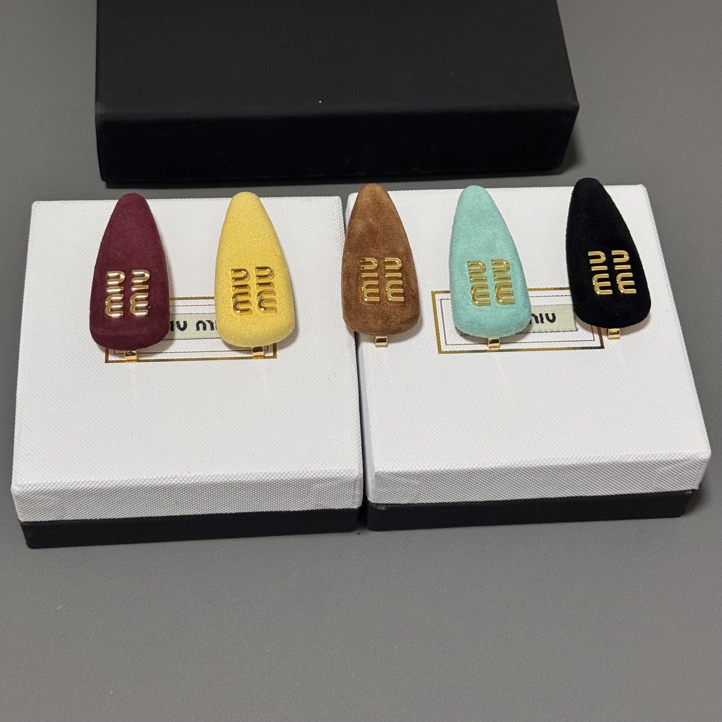  高品质 细节如图  绒面 光面 【M!uM!u 糖果色发夹】哇哇小公举必备！！萌动的少女心被稳稳的拿捏