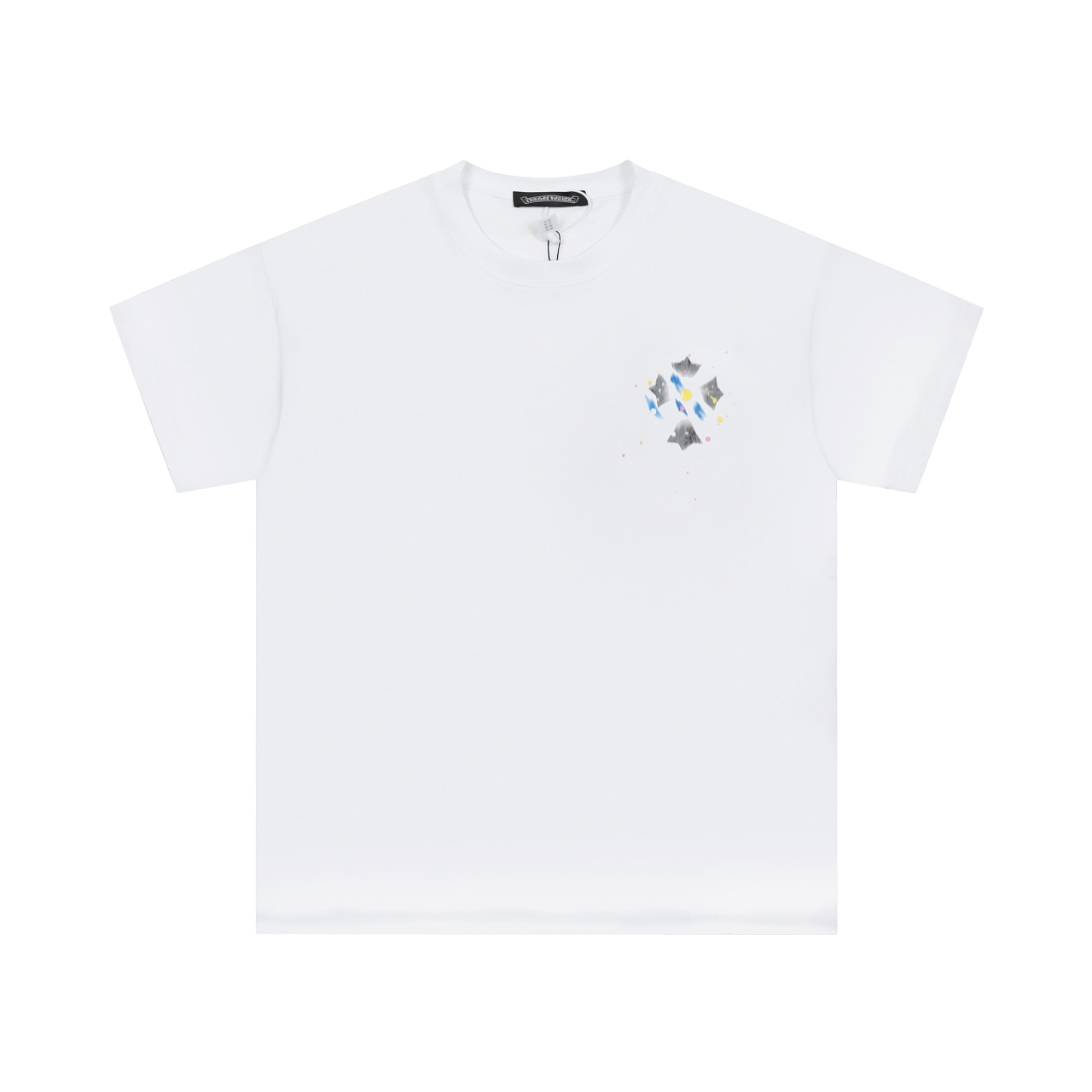 KE259 P115.00Chrome Hearts Chlox Heart Heart Heavy Works Cross -Seda Racchor Water Color Pour the short sleeves Correctly configure the highest version of the market 2025 Croxin genuine packaging original version of the custom hardware substance The quality must also respect the price and cost -effective ceiling. It is not just talking about the thin and translucent garbage goods on the market. The customer who has taken the quality of the quality of my family knows how to know who wearing clothes in 2025 and do not want to go out and have a face. Quality determines that the quality of the upper body effect is also good. Refusing garbage and refusing fast food conscience quality conscience, you deserve it! Couple model OS version version of the texture is full, not picking the age, not picking the body neckline, the original tank of the original thread perfect 0 color difference color: black and white code: s m l xl