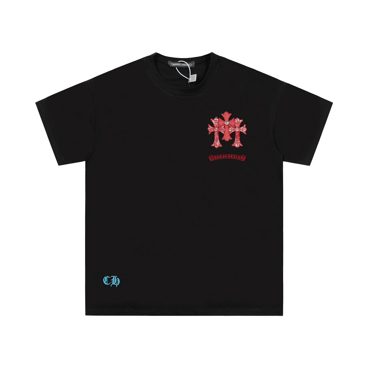 KE266 P120.00  Rchrome Hearts CH Crart Heart Heart Embroidery Patch Metal Skill Short Sleeve Short Sleeve  R  R Correctly Configure the highest version of the market 2025 Croxin genuine packaging original version of the custom hardware  r  r is super presence The quality platform live broadcast 0 at high quality at the after -sales level  r  r. If you care more about the quality, you must respect the price and cost -effective ceiling. The quality of the brightness is the point that you should pay more attention to. Compared with the price, we grab the customers who have taken the quality. The customers who have taken the goods know how to know  r  r2025 who did not look out of the door to go out to have a noodle board? Quality determines that the quality of the upper body effect is also good. Refusing garbage and refusing fast food conscience quality conscience, you deserve it!  r  r The couple model OS version version of the texture is full, not picking age, not picking the body neckline, the original threaded thread perfect 0 color difference  r  r color: black and white  r code number: s m l xl