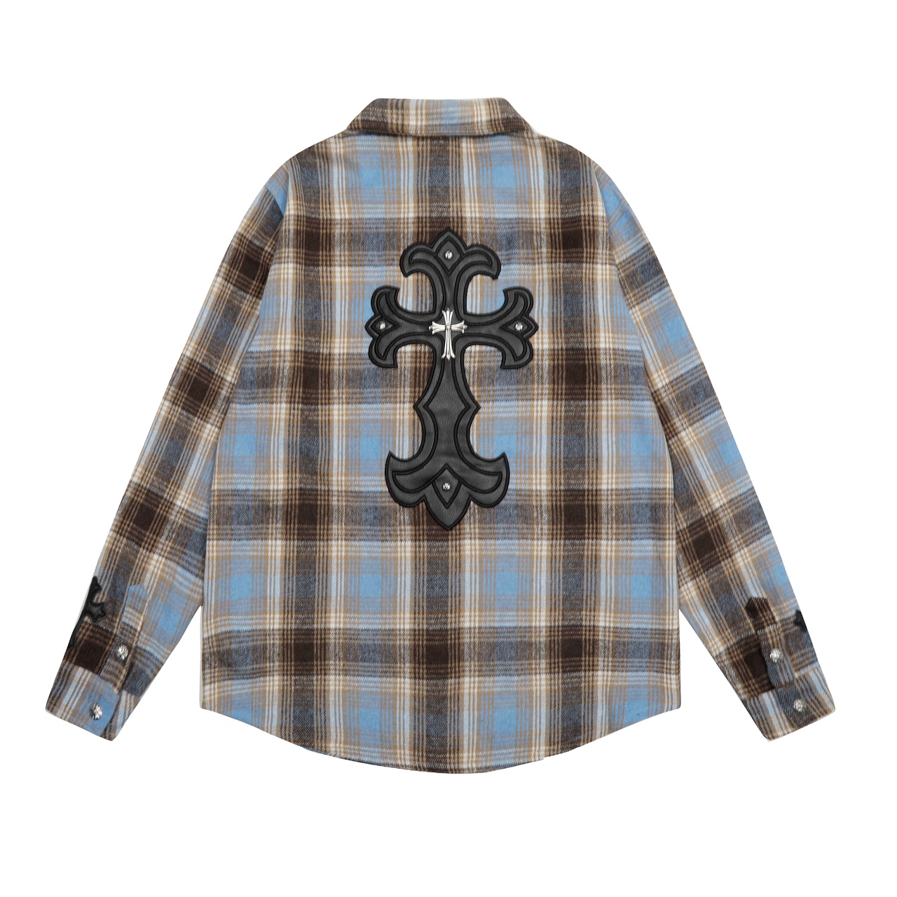 High-Quality Chrome Hearts CH Crawl Heavy Worker’s Shirt for 2025 Fashionistas - 图片 2