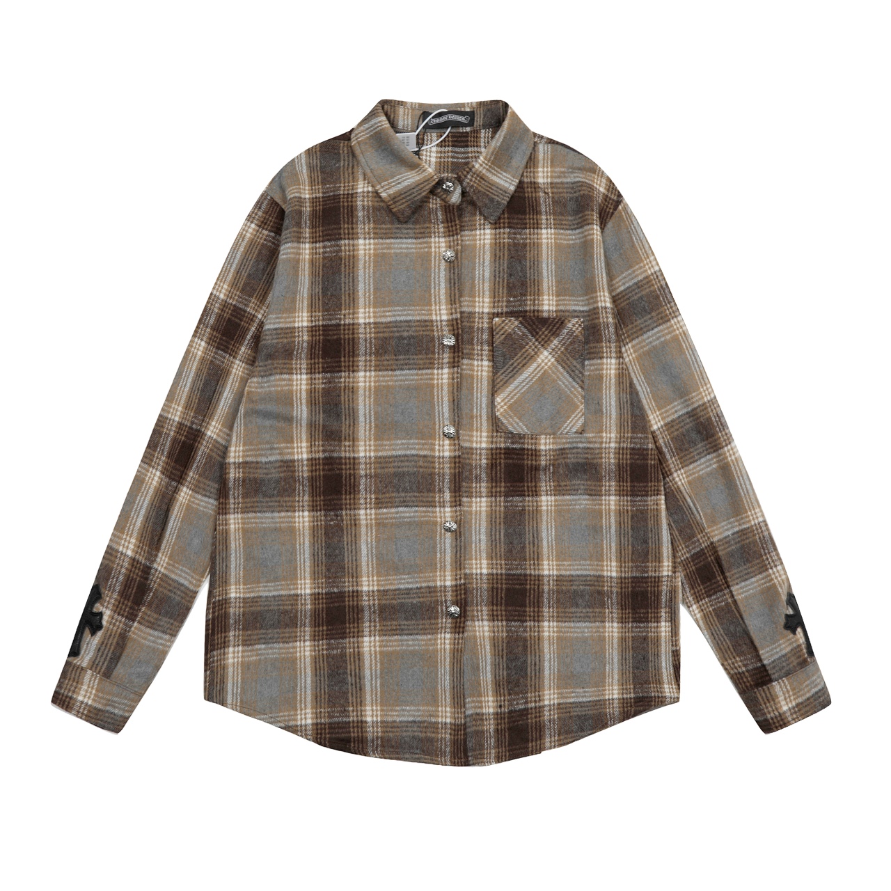 High-Quality Chrome Hearts Shirt: Top Market Version for 2025 Fashionistas - 图片 1