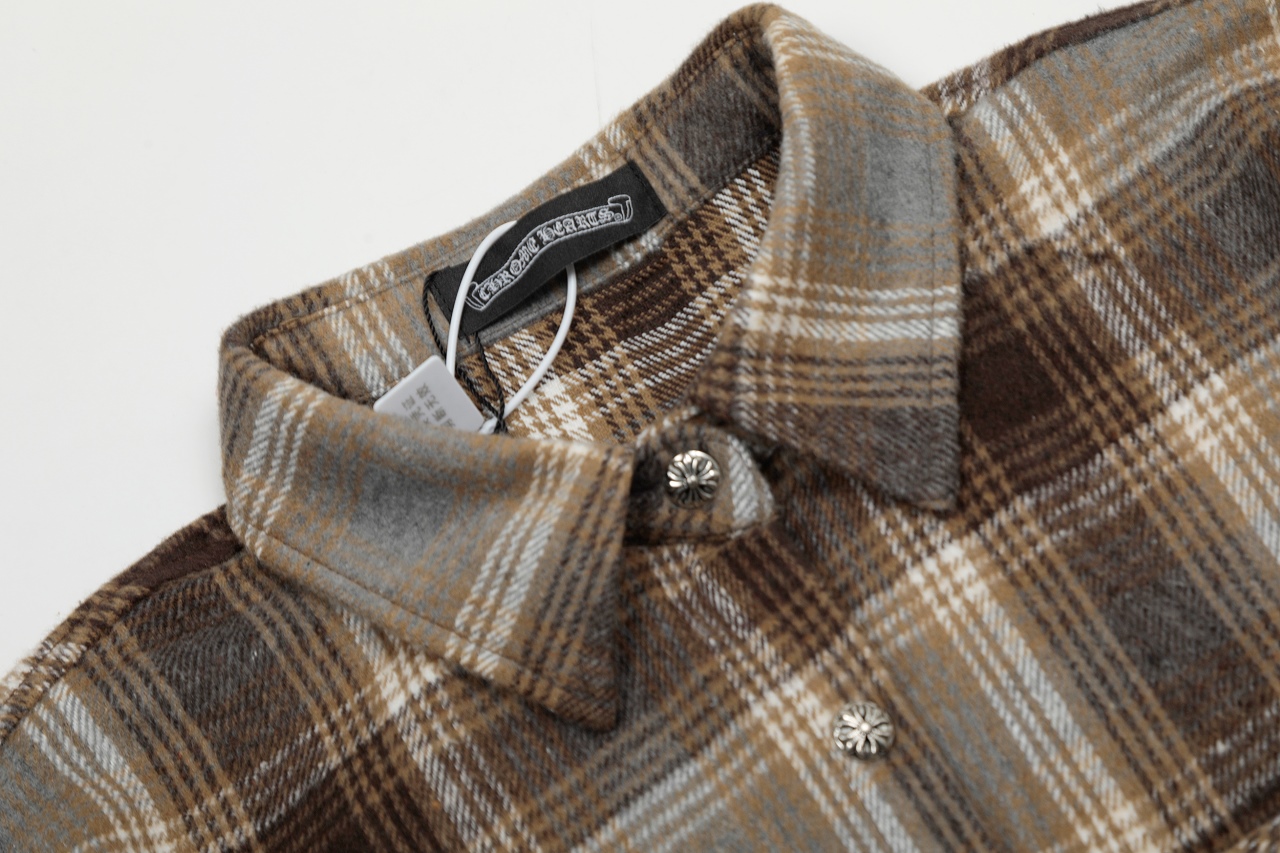 High-Quality Chrome Hearts Shirt: Top Market Version for 2025 Fashionistas - 图片 3