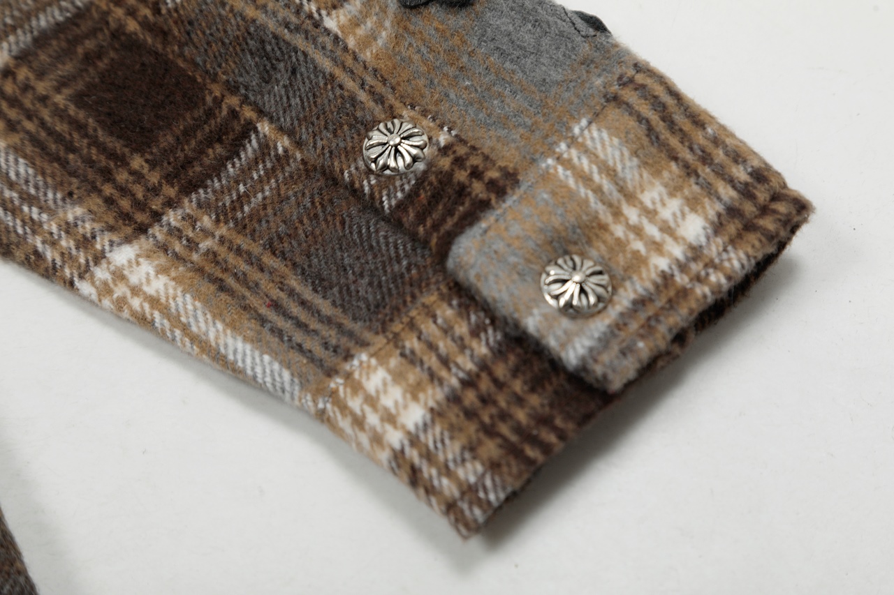 High-Quality Chrome Hearts Shirt: Top Market Version for 2025 Fashionistas - 图片 9