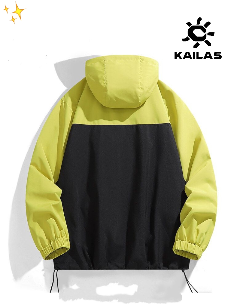  💰130
KAILAS 凯乐石春夏新款户外冲锋衣休闲连帽工装夹克外套，舒适度很优秀，使用场景超多的百搭外套款式经典，多功能战衣，户外，运动，休闲适用于各类活动。升级融合再生原材料，轻量，耐磨，透气，超柔软的内里吸湿排汗，富有弹性，防臭处理，流线型造型，极简设计，更加干练，专注，纯色系，时尚美观，带点运动机能味，上身显瘦，穿起来不臃肿

颜色 荧光黄  橘红色  孔雀蓝
尺码M-3XL
尺码详情看图九













