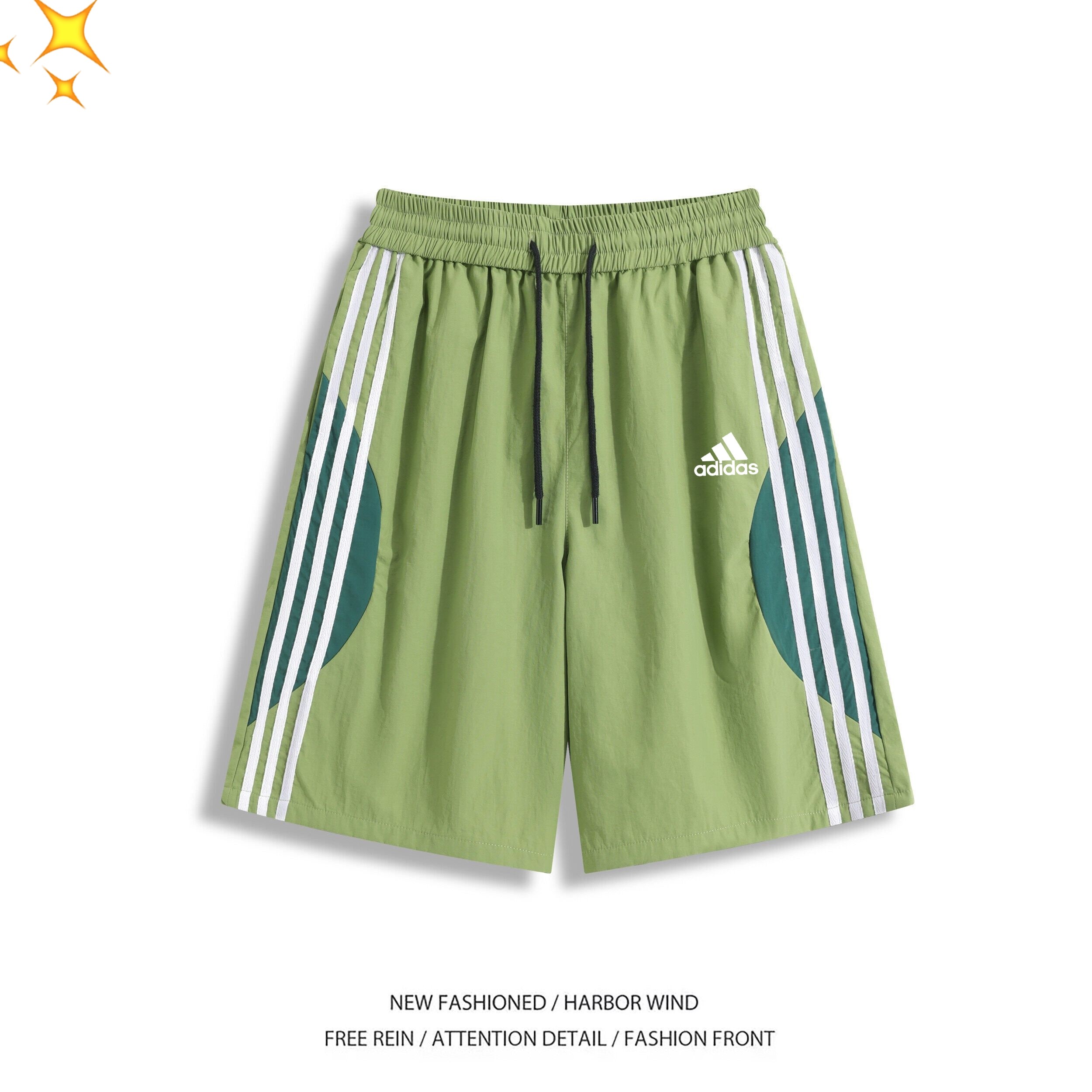 💰90
Adidas/阿迪达斯 经典三条杠直筒运动短裤休闲裤美式街头宽松休闲短裤，男女同款。
阿迪每年都会推出经典畅销款，这款最新系列梭织短裤可以说最好看了，裤型两侧经典三条杠➕运动条纹拼接设计，个性十足，经典logo印花，让人看一眼就想要入手的神裤。
抽绳腰围设计，中性百搭版型，上身效果非常有型，男生女生都可以穿，也可搭配情侣。
颜色:黑色 豆绿 草绿
尺码:M-4XL
尺码表参考第九张图


















