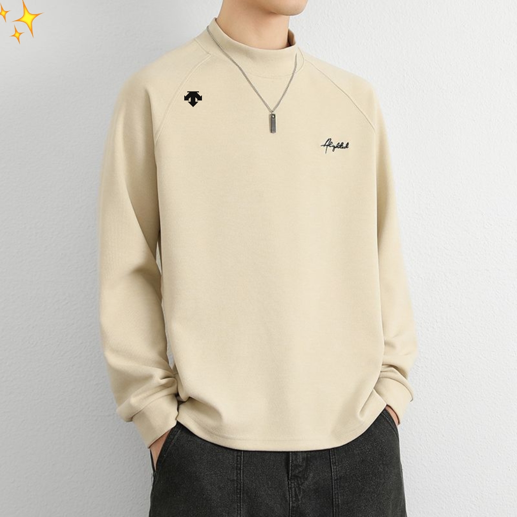 供货价:80💰『常熟热销篇章』顶级贸易货,工厂1:1定制,原包装+原吊牌
  DESCENTE迪桑特高品质 半 高领阳离子长袖纯色宽松简约保暖打底衫外套
🔥超级大爆款 实体店卖爆 一货难求的来了 完!全!不!挑!人! 轻松驾驭 巨好看巨白搭 万元ZP打版 1:1完美还原 
 🔥逼格直接拉满 单穿叠穿都好看 男女都可以轻松驾驭 如果你更在意品质 也要尊重价格 和市面上那种薄的透底一穿起球的垃圾货完全不是一码事 如果说款式让你一眼发亮 那品质才是你更应该关注的点 逼格直接拉满 单
🔥质量决定上身效果 质量差再好的款式也是城乡结合部气质 我们只做长久生意 质量决定人品 拿回去放心穿放心洗 版型品质绝对让你眼前一亮 只做对版高品质 做高货硬货 拒绝垃圾货 拒绝快餐货 良心品质 良心价格 你值得拥有 !
颜色: 黑灰 米杏 花驼 花灰 深咖
尺码:M L XL 2XL 3XL【见下图】