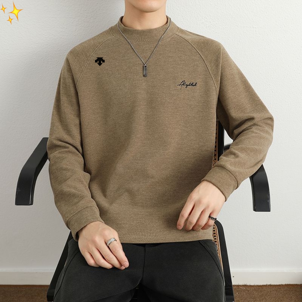 供货价:80💰『常熟热销篇章』顶级贸易货,工厂1:1定制,原包装+原吊牌
  DESCENTE迪桑特高品质 半 高领阳离子长袖纯色宽松简约保暖打底衫外套
🔥超级大爆款 实体店卖爆 一货难求的来了 完!全!不!挑!人! 轻松驾驭 巨好看巨白搭 万元ZP打版 1:1完美还原 
 🔥逼格直接拉满 单穿叠穿都好看 男女都可以轻松驾驭 如果你更在意品质 也要尊重价格 和市面上那种薄的透底一穿起球的垃圾货完全不是一码事 如果说款式让你一眼发亮 那品质才是你更应该关注的点 逼格直接拉满 单
🔥质量决定上身效果 质量差再好的款式也是城乡结合部气质 我们只做长久生意 质量决定人品 拿回去放心穿放心洗 版型品质绝对让你眼前一亮 只做对版高品质 做高货硬货 拒绝垃圾货 拒绝快餐货 良心品质 良心价格 你值得拥有 !
颜色: 黑灰 米杏 花驼 花灰 深咖
尺码:M L XL 2XL 3XL【见下图】