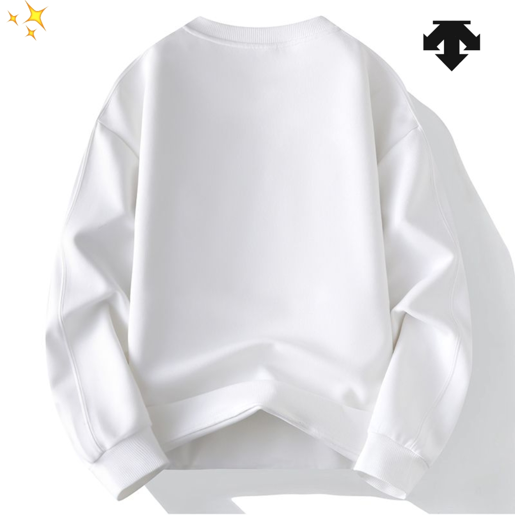 💰120
     DESCENTE/迪桑特  春秋季纯色圆领日系潮流钢印立体字母卫衣最新款休闲宽松百搭男女情侣同款圆领卫衣

这款卫衣看似简单，但是版型真的是十分的出众！无论帅哥还是美女都可以轻松驾驭，多重风格可以随意转换，百搭单品必须入手！面料采用320g华棉面料，不起球不掉色不变形，与专柜同步！定制螺纹，颜色统一！数码康利印花，颜色鲜明逼真，渐变效果好，不开裂不脱落！老铁们春秋天必须有一件这样的百搭单品！快点下手！
颜色：黑色 白色 灰色 卡其
尺码：M-3XL

























