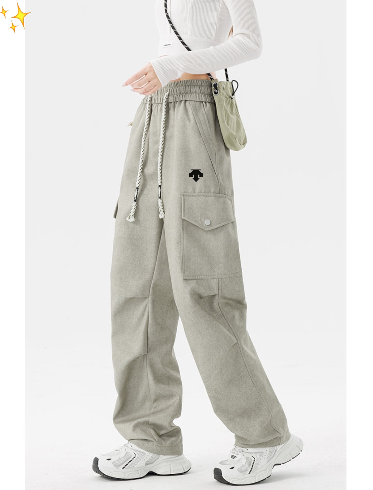 供货价:90💰『高瑞轻量化』常熟特别货,极致做工贸易款,原包装+原吊牌
       DESCENTE迪桑特美式工装裤微喇运动裤运动工装裤
完美呈现经典 纯棉材质 质感特赞 ， 上身舒适有型 超级百搭的一款裤子 喜欢户外旅行 工装风老板们必不可少的一条裤子！ 男女皆可上身 工装裤版型加上两侧大口袋经典不过时，快手抖音小红书已推爆， 质量保证 真的是必入手的一款裤子! 完美穿搭 百搭不挑人 

颜色:浅绿 蓝色 棕色
尺码:M-4XL



















