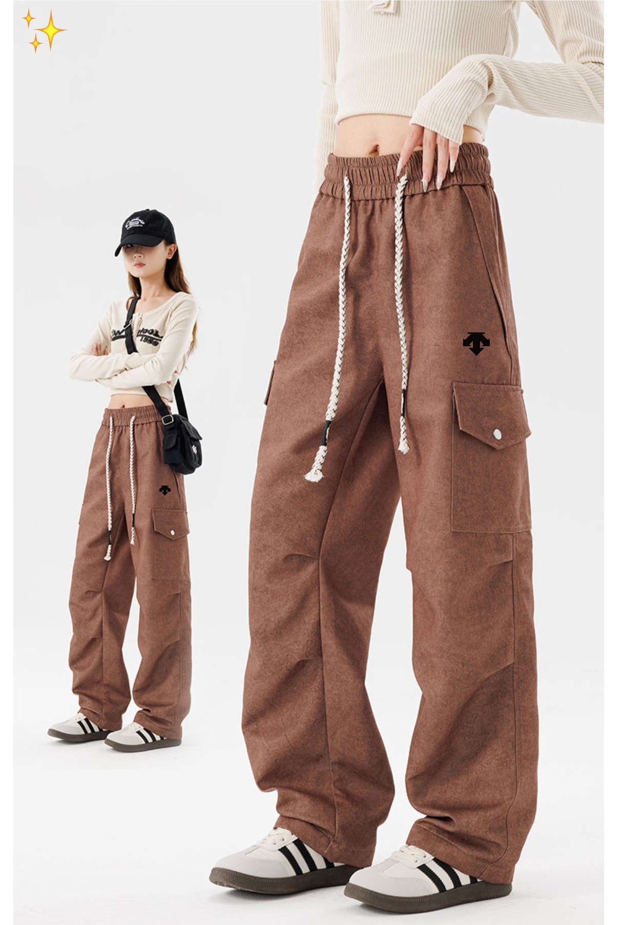 供货价:90💰『高瑞轻量化』常熟特别货,极致做工贸易款,原包装+原吊牌
       DESCENTE迪桑特美式工装裤微喇运动裤运动工装裤
完美呈现经典 纯棉材质 质感特赞 ， 上身舒适有型 超级百搭的一款裤子 喜欢户外旅行 工装风老板们必不可少的一条裤子！ 男女皆可上身 工装裤版型加上两侧大口袋经典不过时，快手抖音小红书已推爆， 质量保证 真的是必入手的一款裤子! 完美穿搭 百搭不挑人 

颜色:浅绿 蓝色 棕色
尺码:M-4XL



















