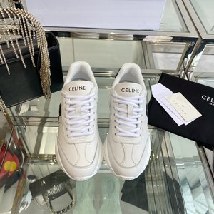 Celine Shoes Sneakers Unisex Spring Collection Sweatpants