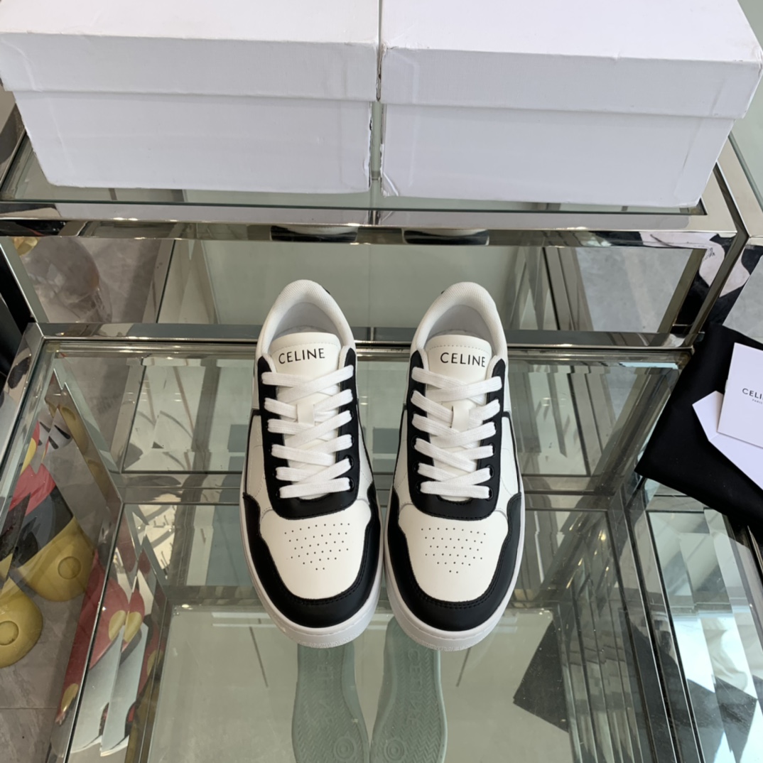 Celine Skateboard Shoes White Unisex Spring/Summer Collection Fashion Casual