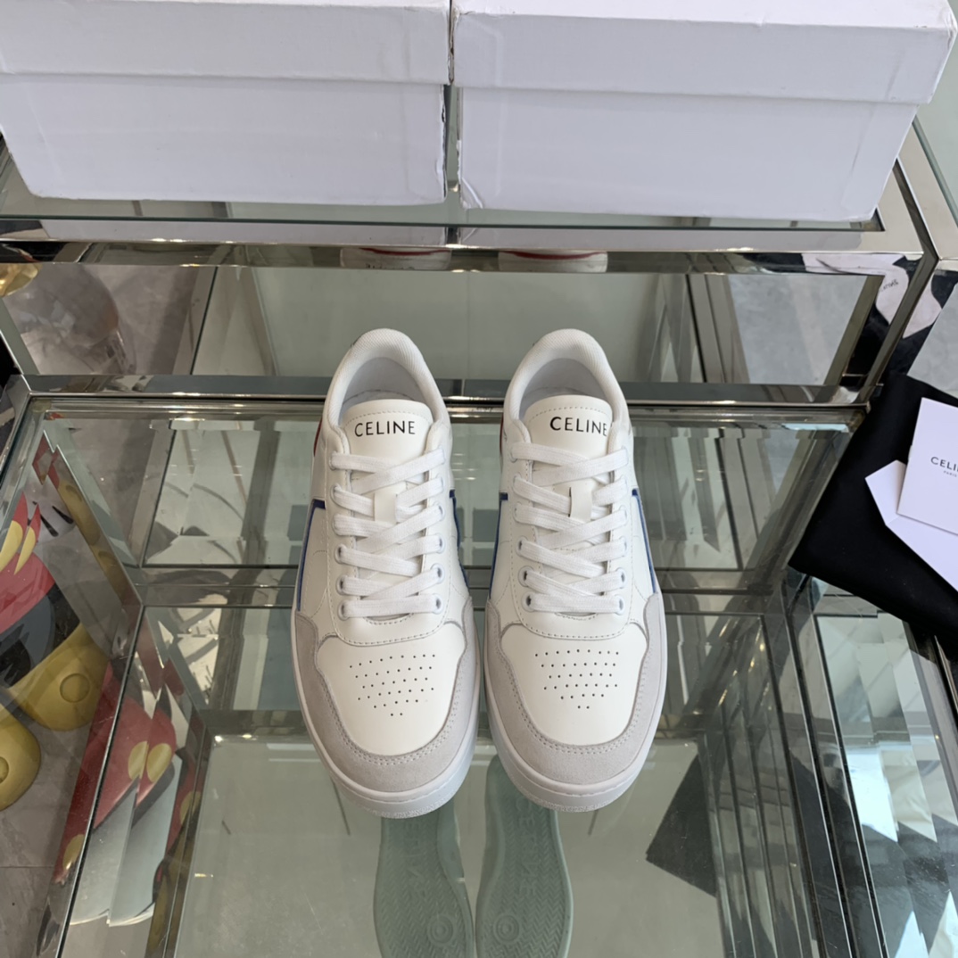Celine Knockoff
 Skateboard Shoes White Unisex Spring/Summer Collection Fashion Casual