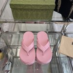 Gucci Shoes Flip Flops TPU Spring/Summer Collection