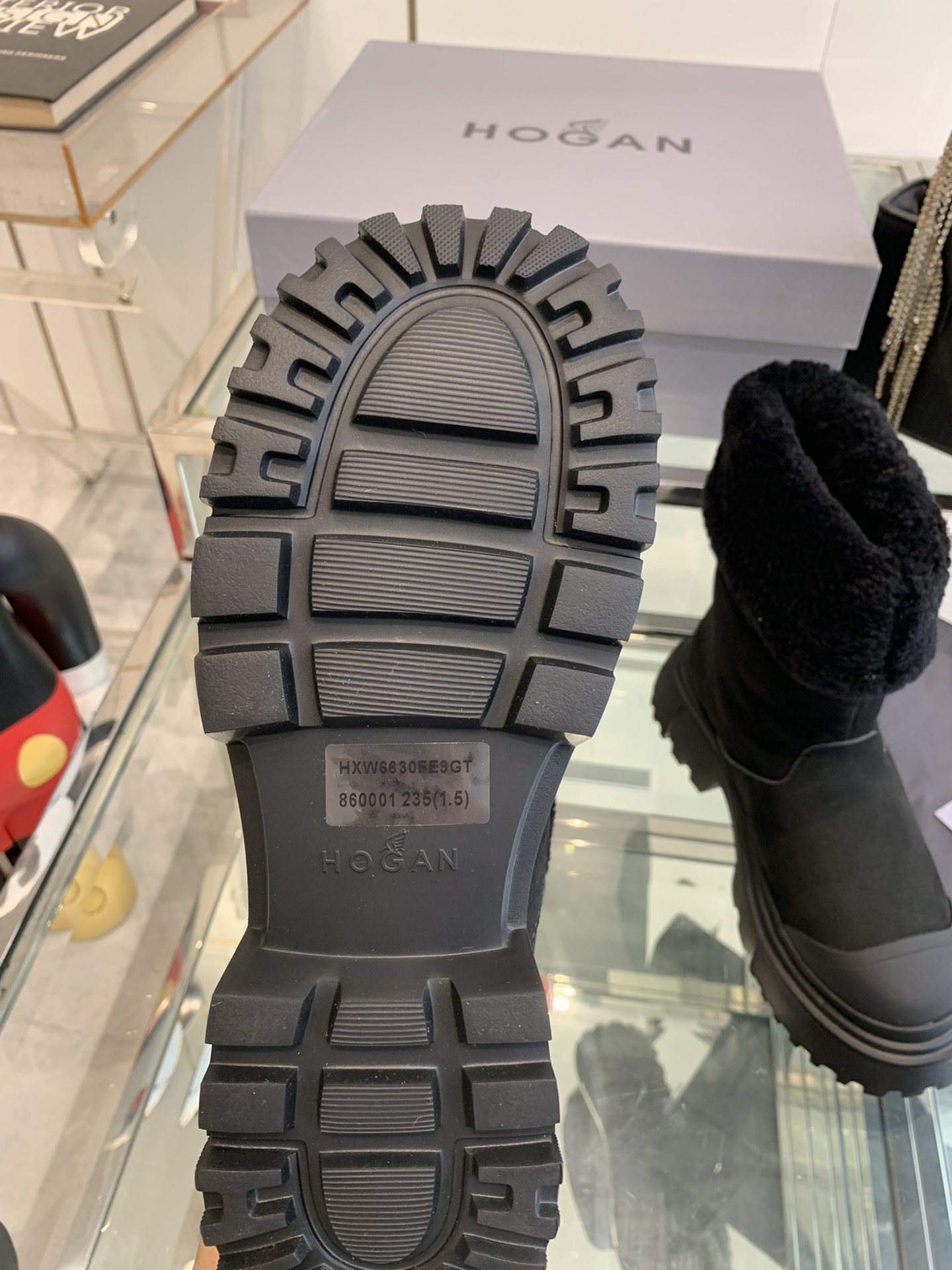 HHOGAN 24ss Wool Snow Boots: Warm, Comfortable, and Stylish for Autumn/Winter - 图片 6