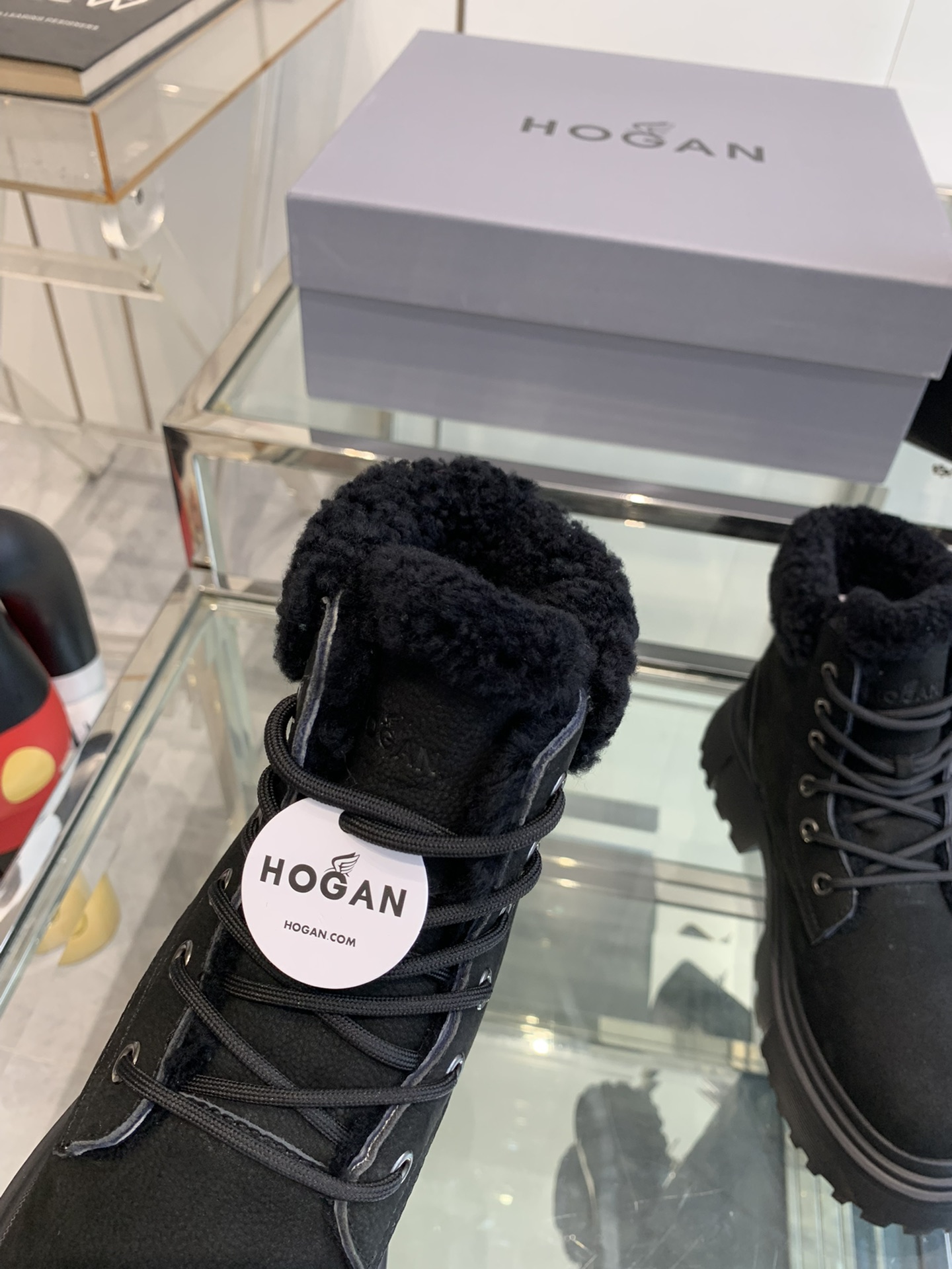 HHOGAN 24ss Wool Snow Boots: Warm, Comfortable, and Stylish for Autumn/Winter - 图片 7