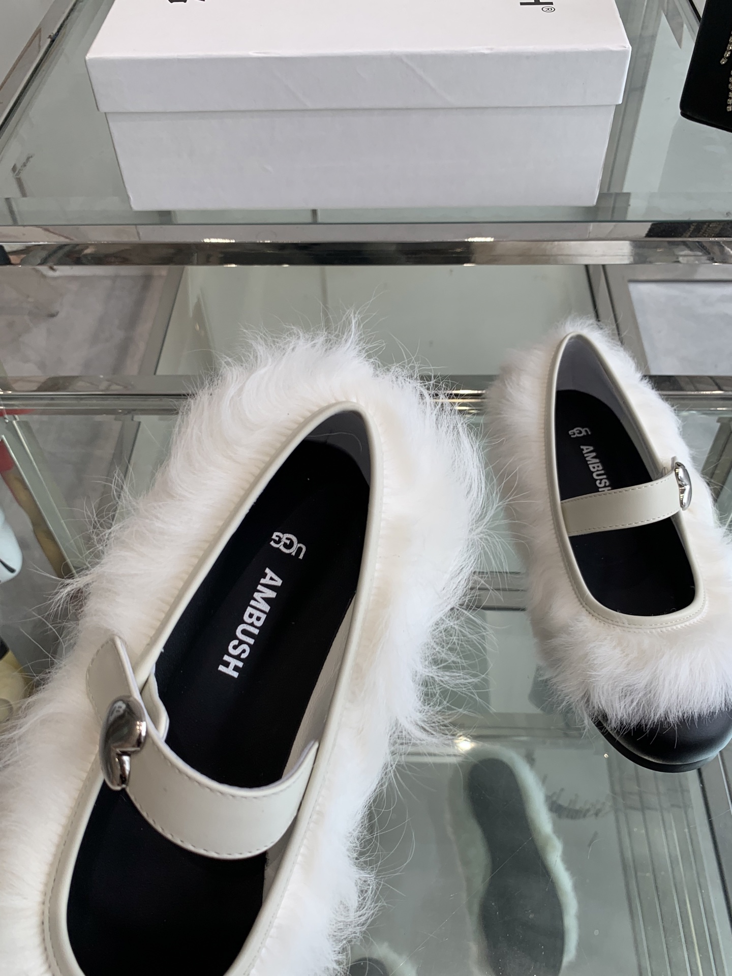 Ugg x Ambush Fluffy Mary Jane Shoes - Designer Collaboration, Stylish & Unique 5 i1744862700244 6623 0 3
