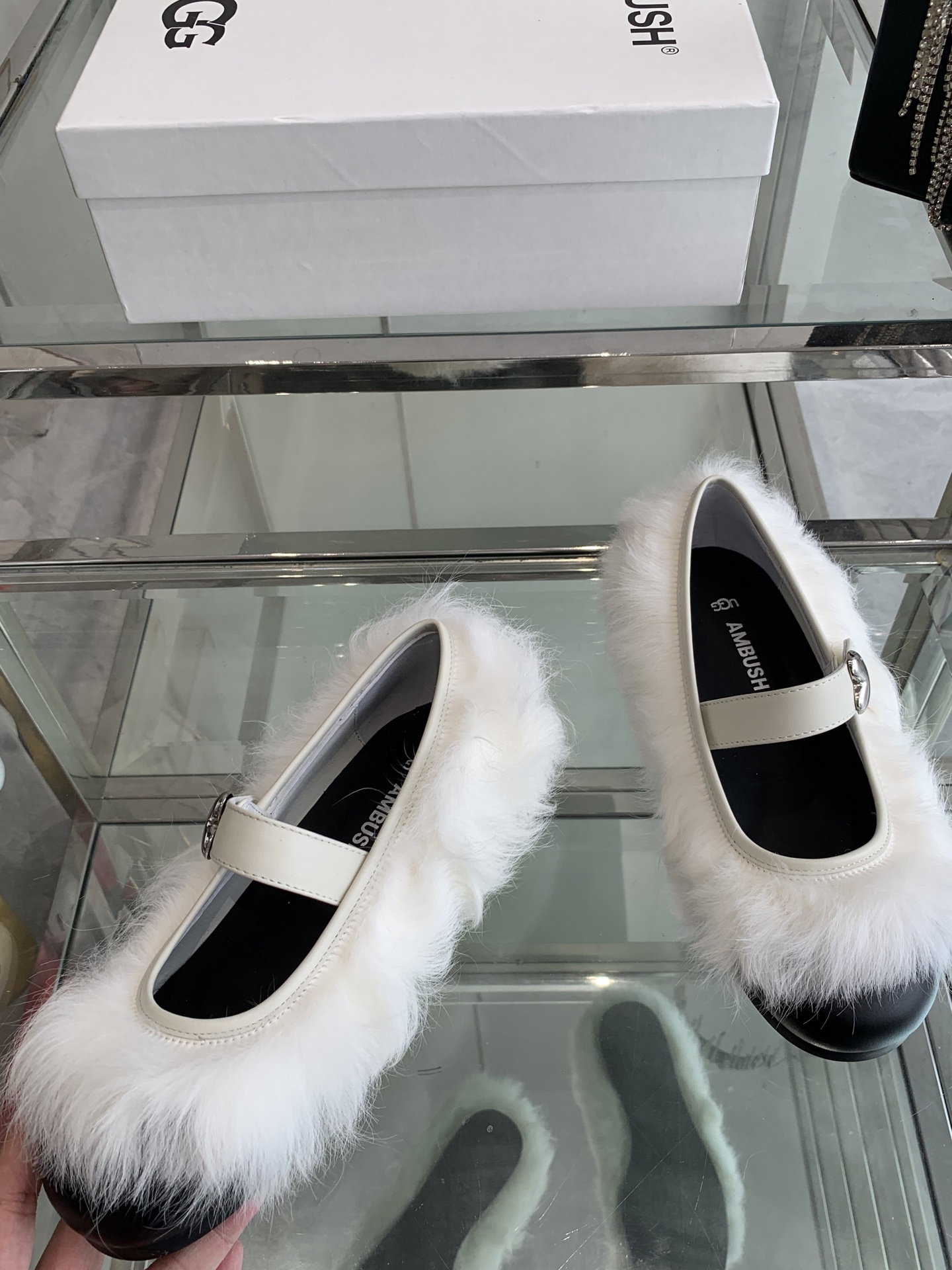 Ugg x Ambush Fluffy Mary Jane Shoes - Designer Collaboration, Stylish & Unique 4 i1744862700451 7337 0 2