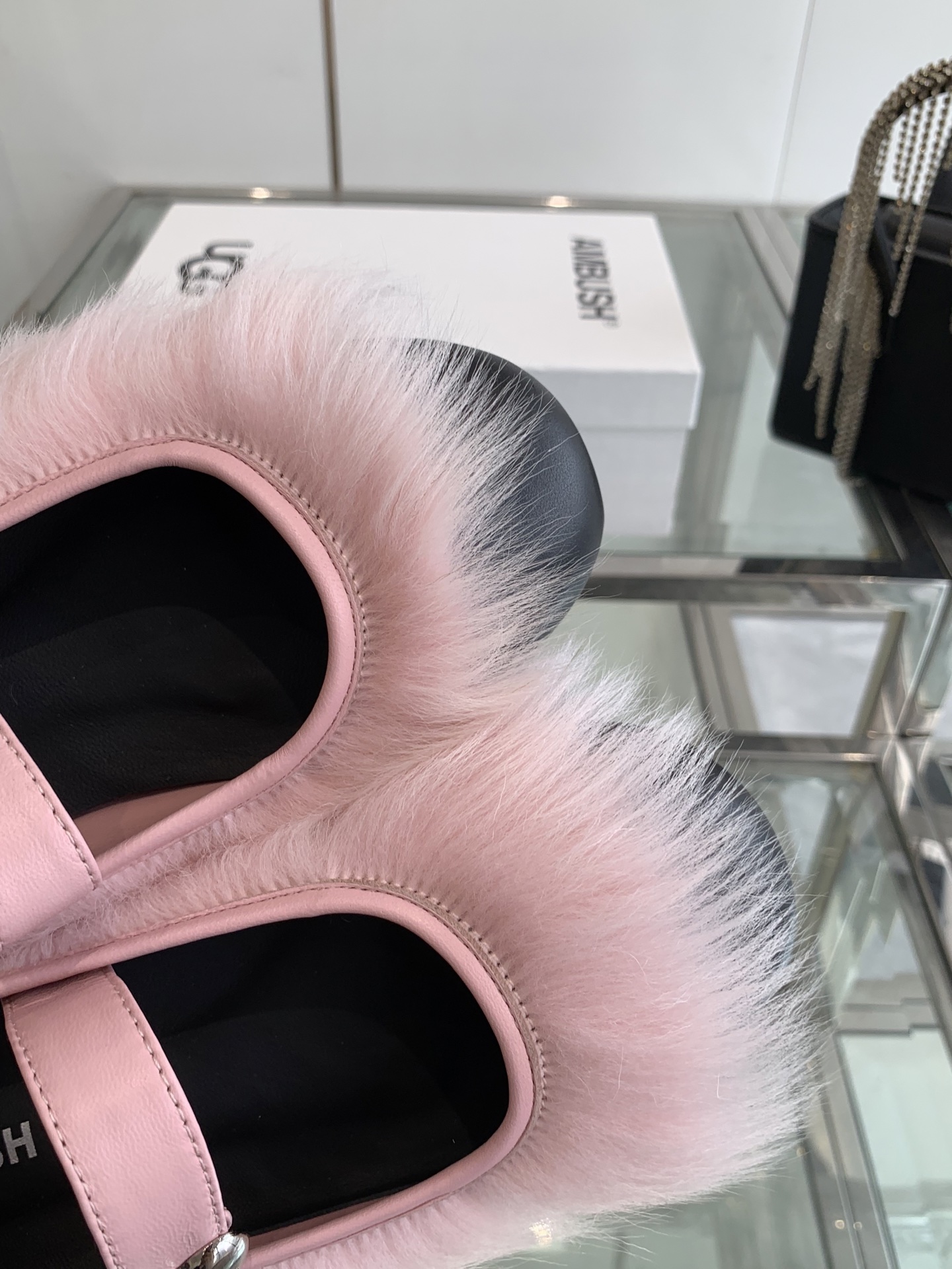 UGG x Ambush Furry Mary Janes: Trendy & Comfortable Spring/Summer Shoes 9 i1744862730012 3423 0 7