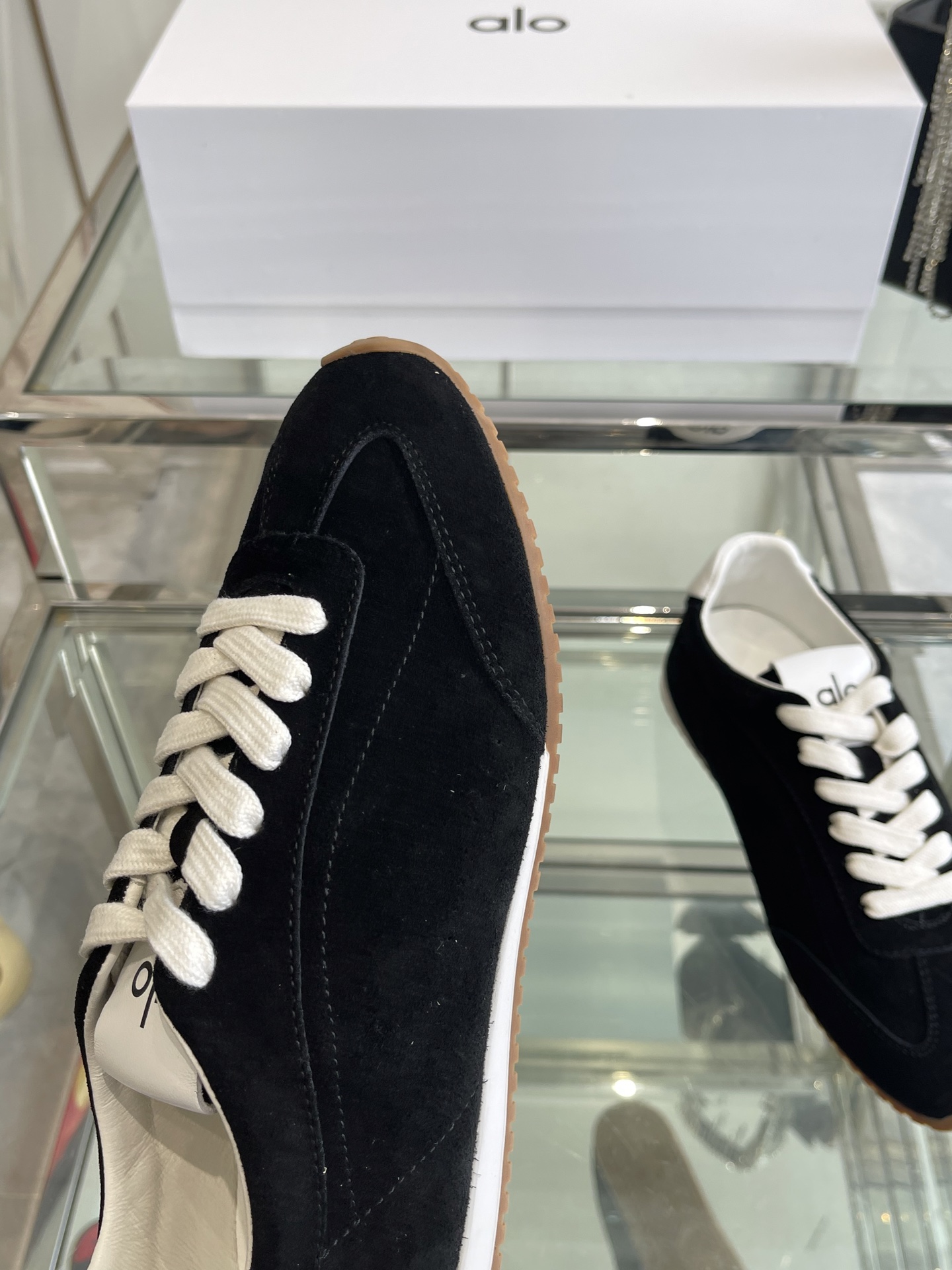 “648 Alo 25SS Lightweight Sock Set Sneakers in Original Oxen Skin Fabric – Sizes 35-45” - 图片 6