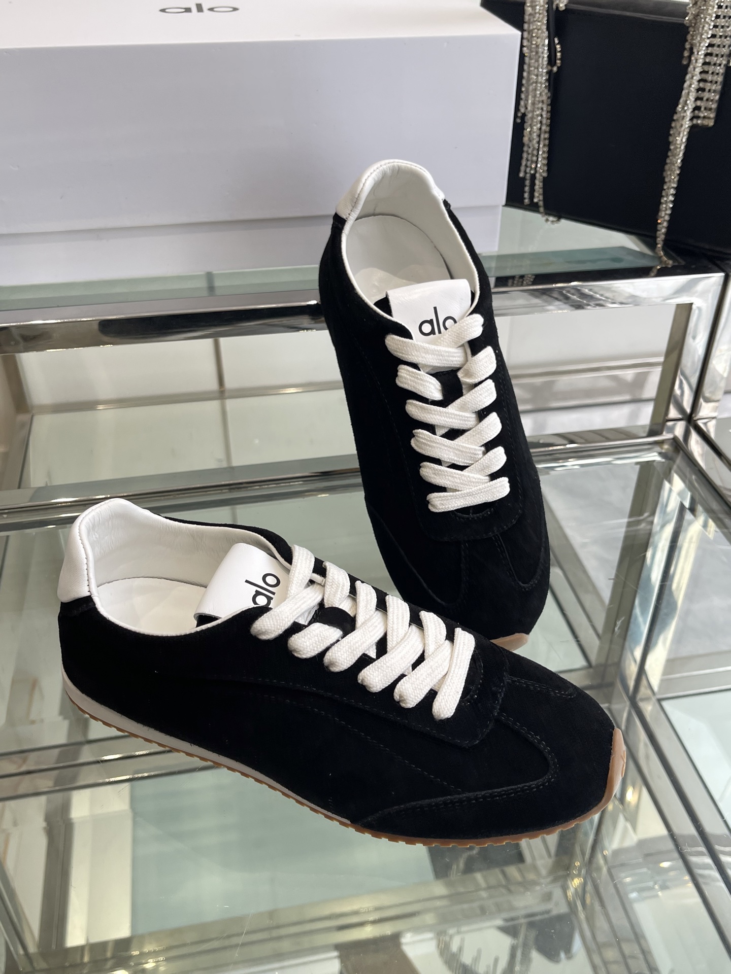 “648 Alo 25SS Lightweight Sock Set Sneakers in Original Oxen Skin Fabric – Sizes 35-45” - 图片 7