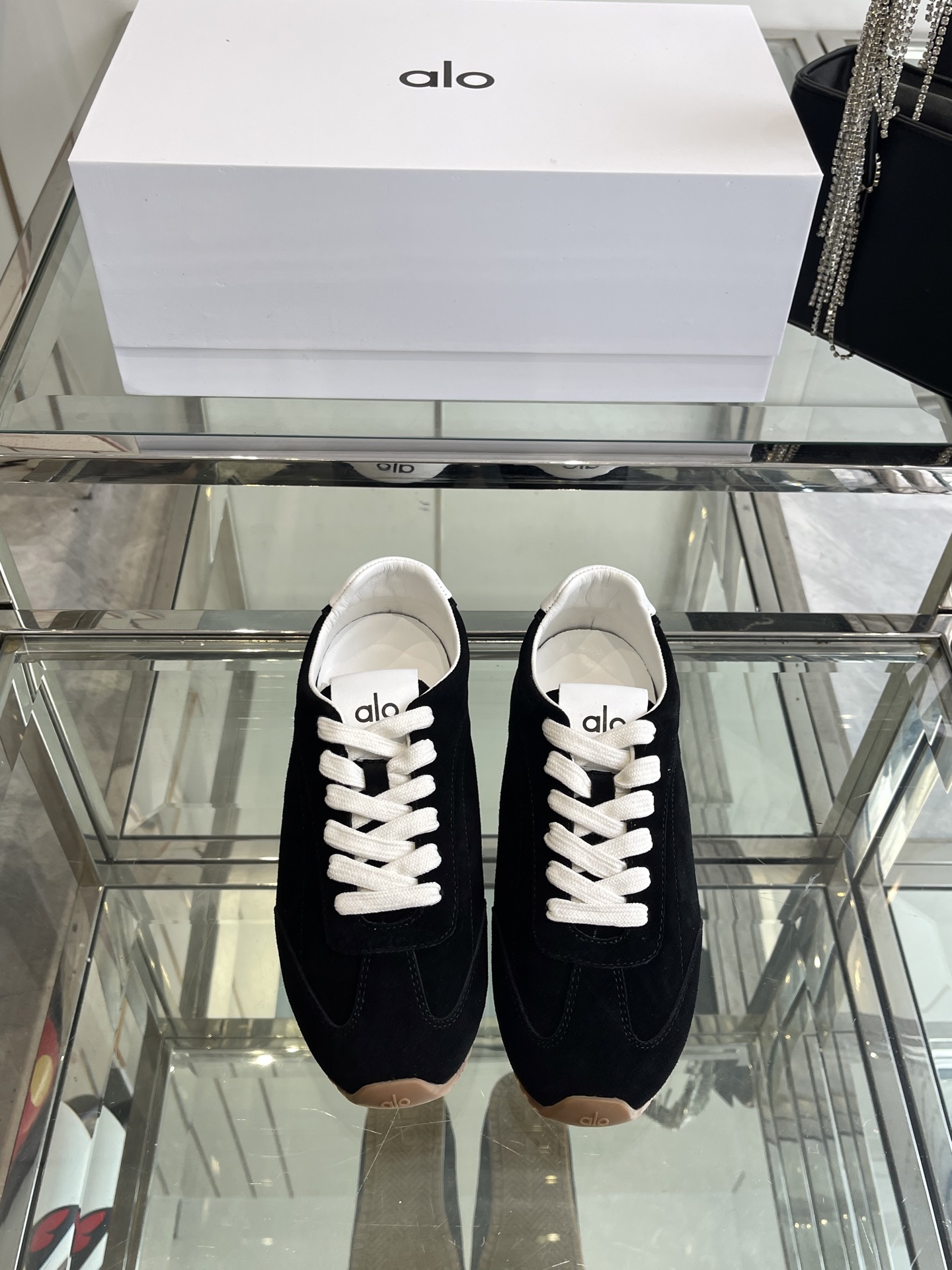 “648 Alo 25SS Lightweight Sock Set Sneakers in Original Oxen Skin Fabric – Sizes 35-45” - 图片 1