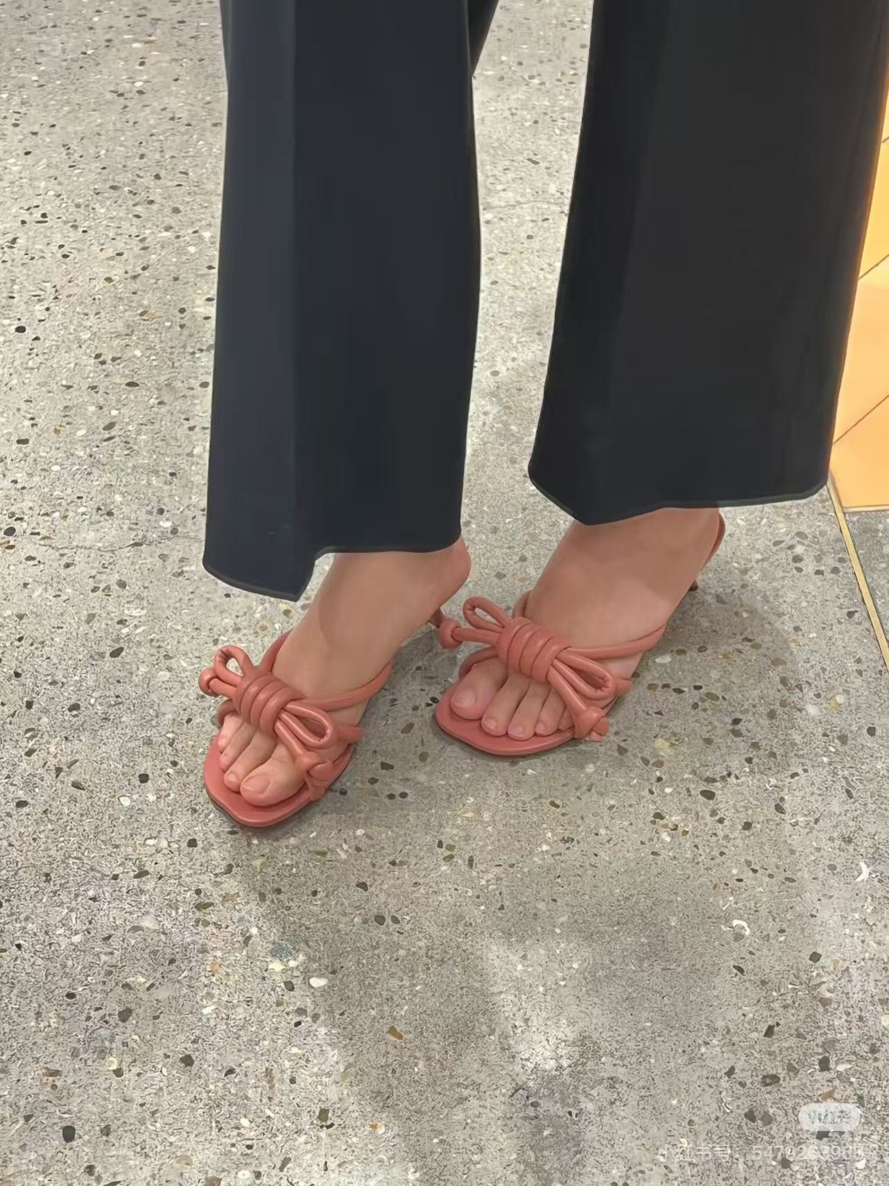 NO:747182,Upper foot pictures, slippers, slippers19860909上脚图,拖鞋,slippers,Women's Shoes