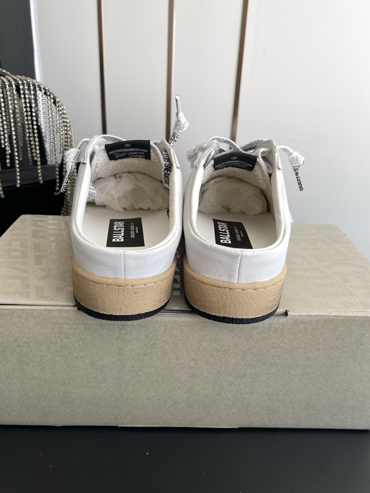 Alexander McQueen 720 26ss春夏新款水钻脏脏板鞋