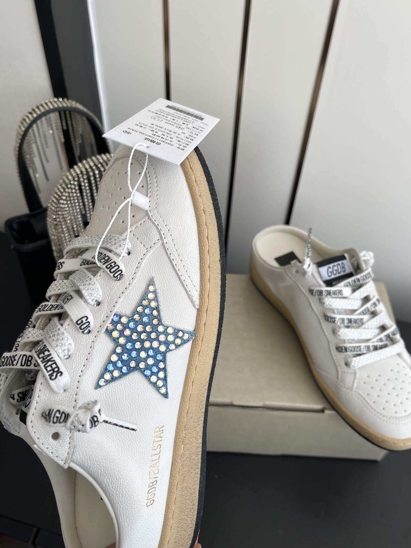 Alexander McQueen 720 26ss春夏新款水钻脏脏板鞋