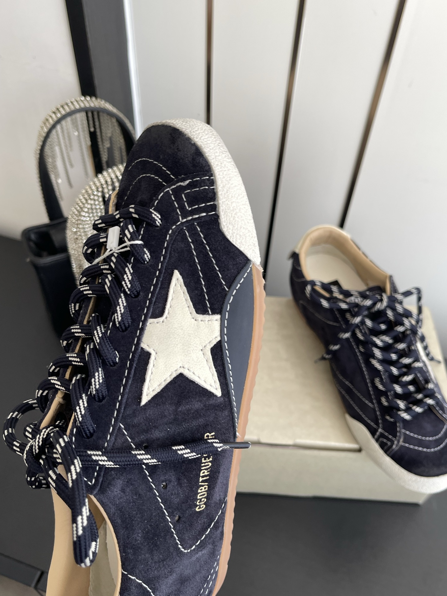 Alexander McQueen 720 26ss春夏新款星星做旧休闲板鞋