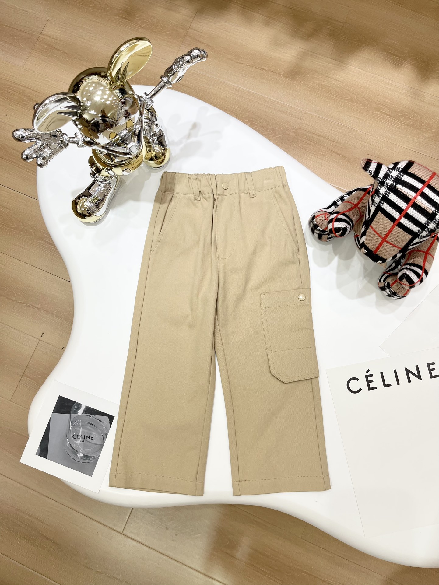 Moncler Clothing Kids Clothes Pants & Trousers Khaki Kids Boy Girl Fall/Winter Collection