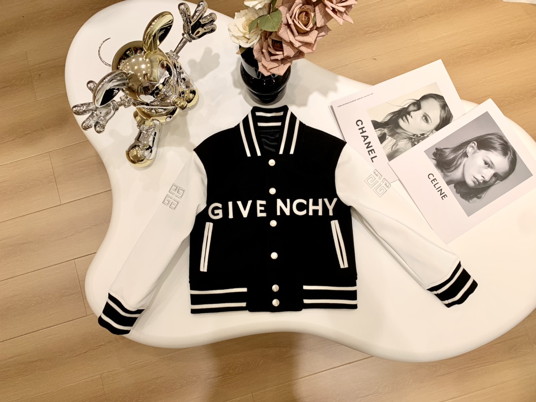 Givenchy Fake
 Clothing Coats & Jackets Kids Clothes Black Kids Boy Girl Fall/Winter Collection