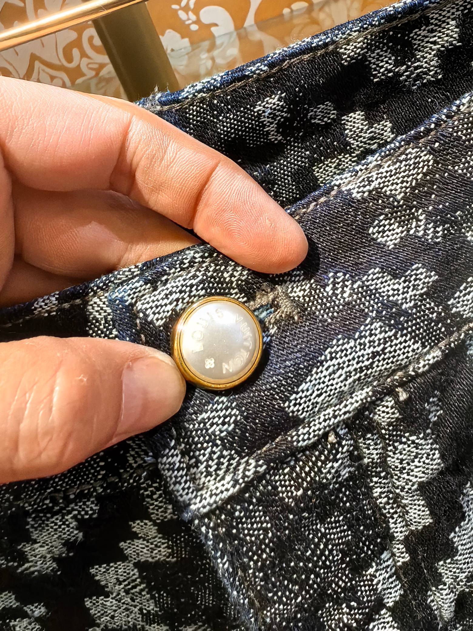 路易威登 Louis Vuitton 牛仔裤 超大版型