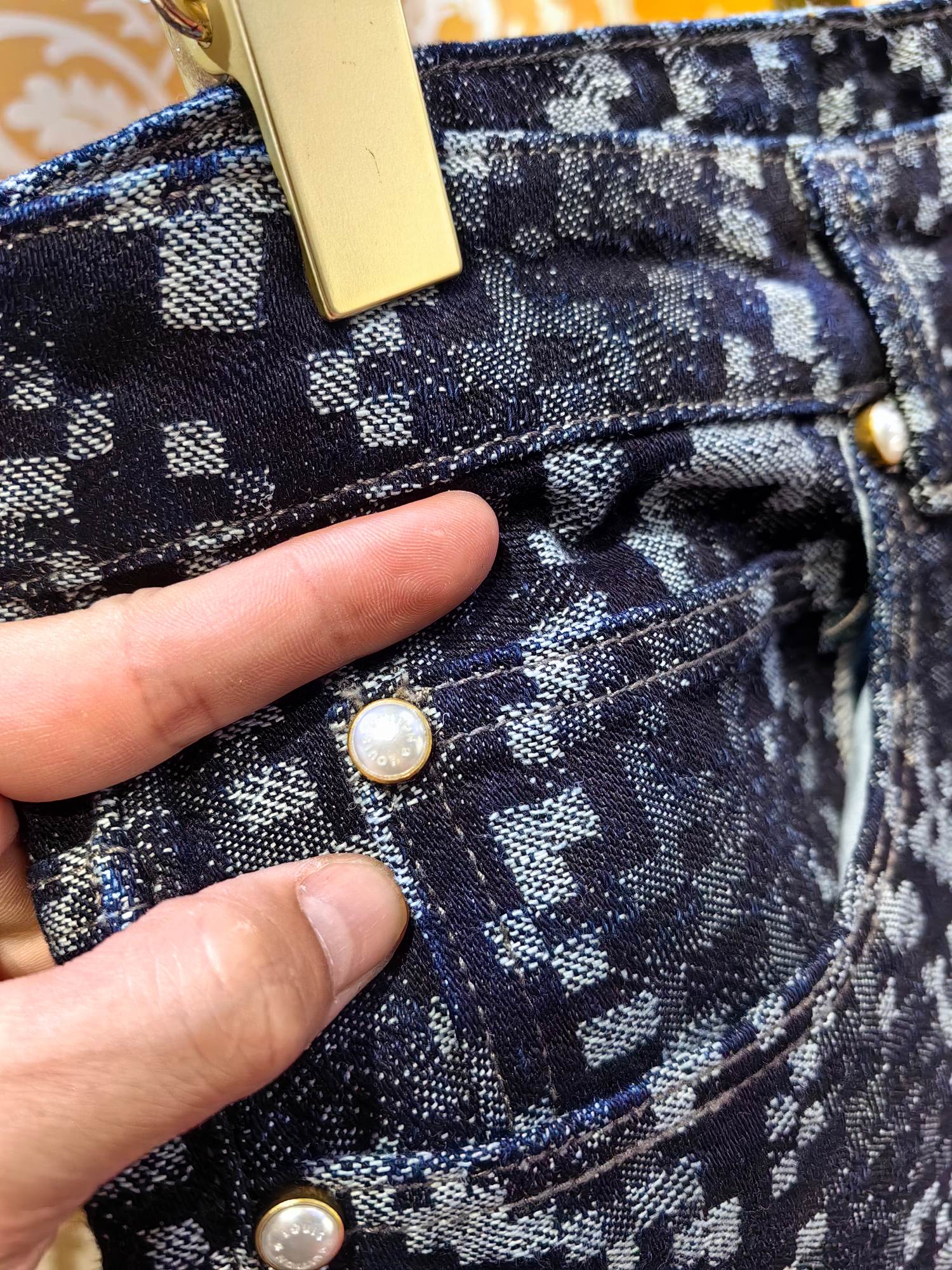 路易威登 Louis Vuitton 牛仔裤 超大版型