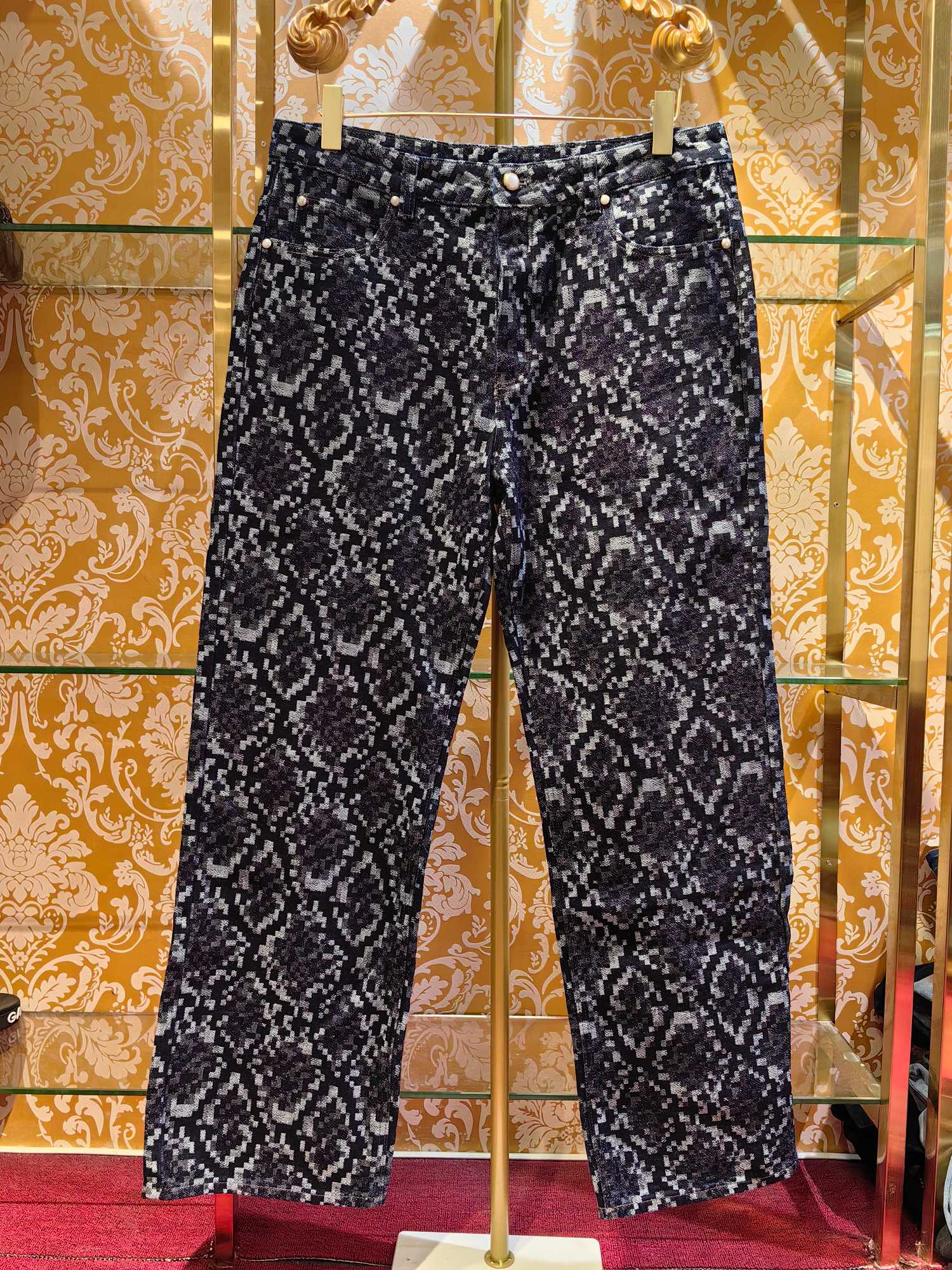 路易威登 Louis Vuitton 牛仔裤 超大版型