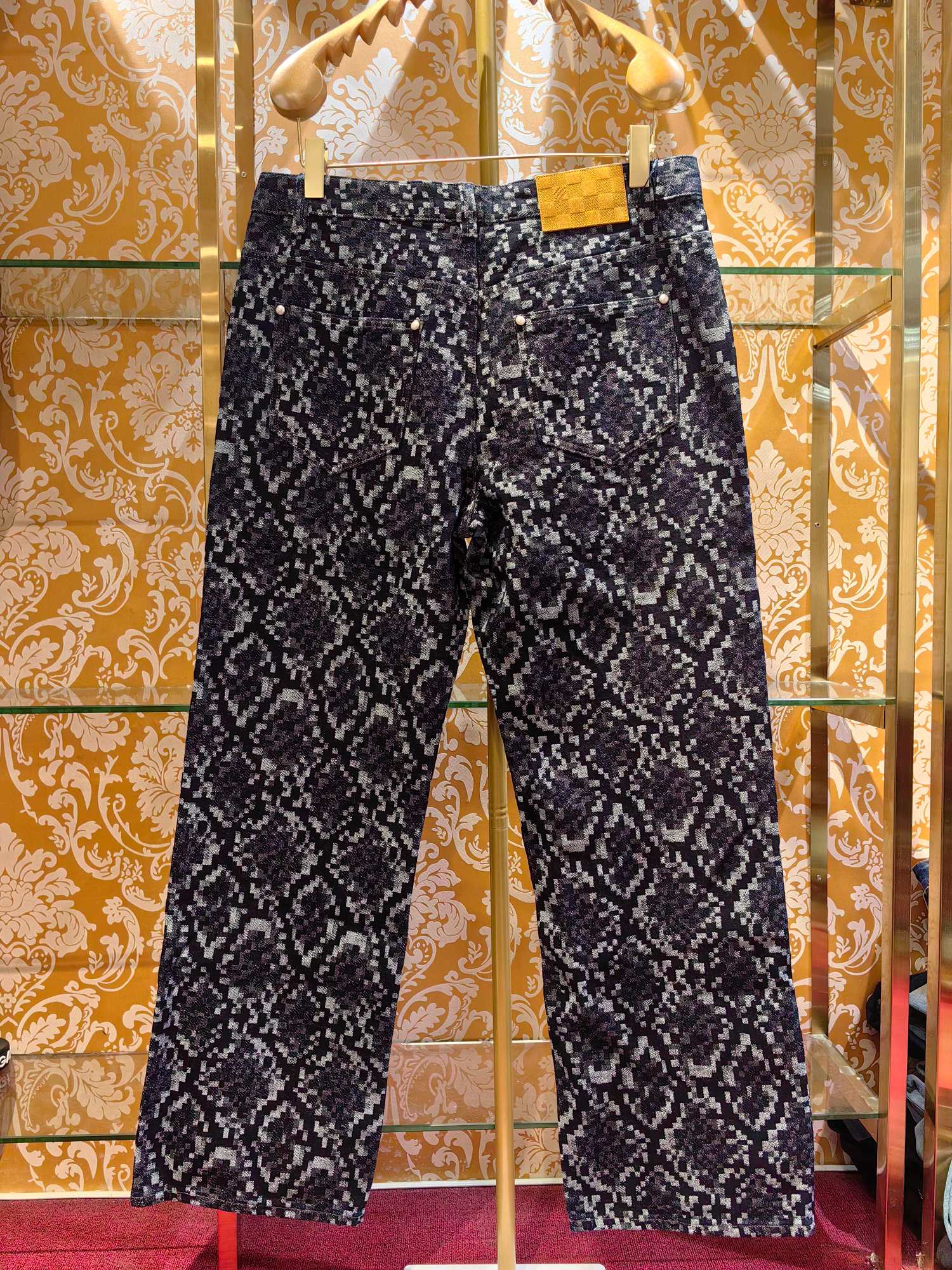 路易威登 Louis Vuitton 牛仔裤 超大版型